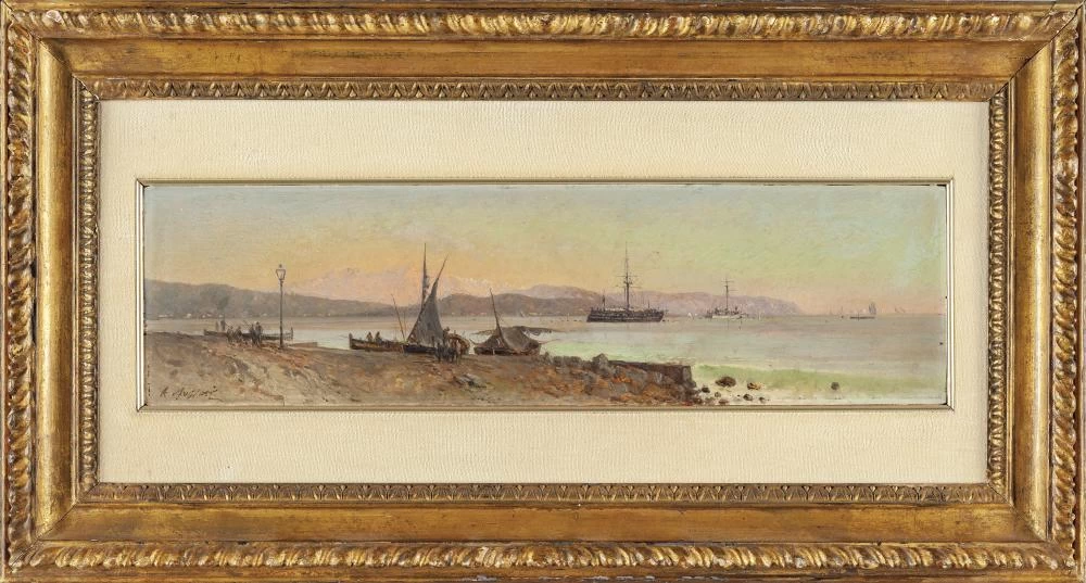 Navi da guerra in rada